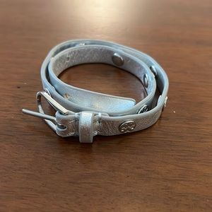Tory Burch Wrap Bracelet in Silver